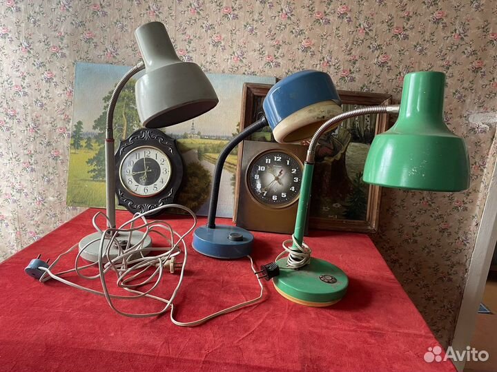 Лампа настольная СССР