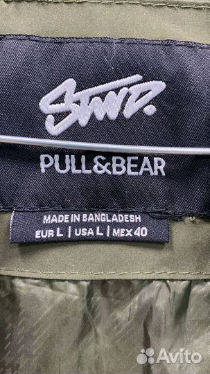 Pull and bear бомбер