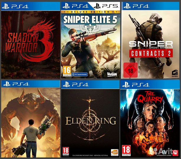 Игры для ps4 и ps5