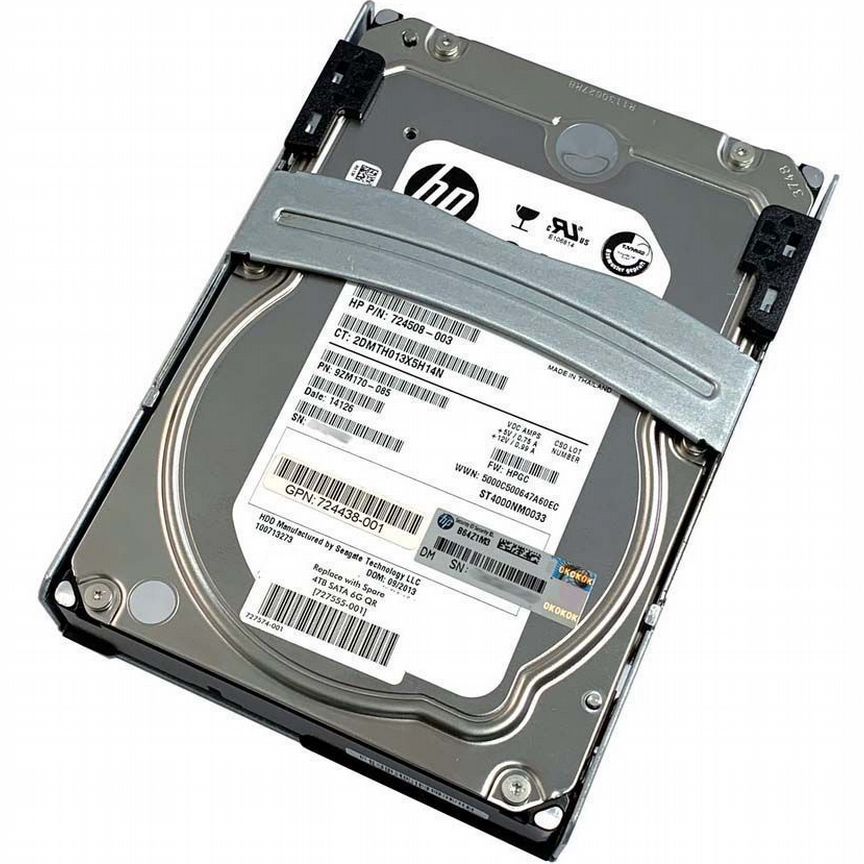 [727555-001] Жесткий Диск Hp 4tb 846522-004 Sata3 727555-001