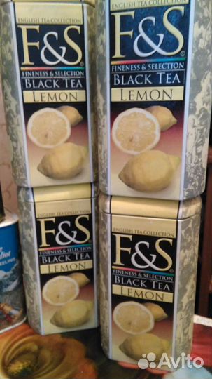 Банки жестяные из под чая