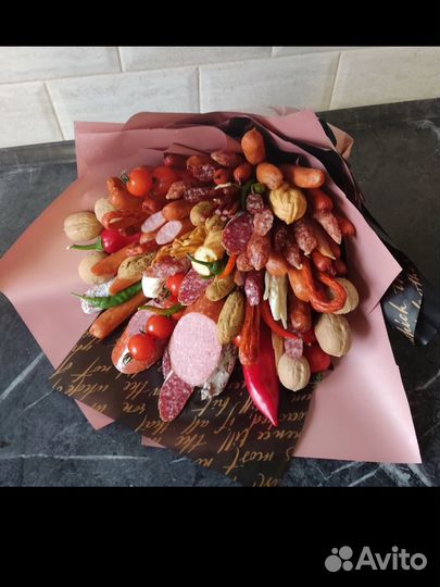 Мужские букеты съедобные