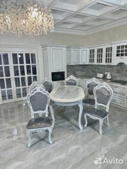 Комплект кухонной мебели Роза мрамор