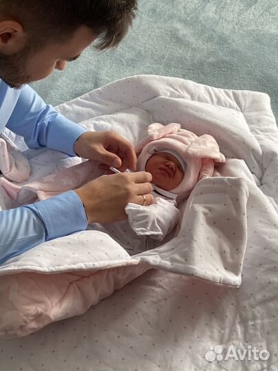 Конверт на выписку для девочки