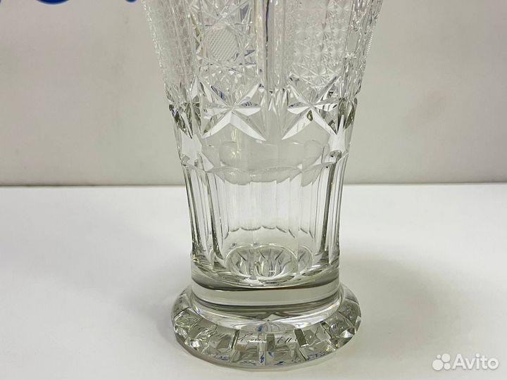 Ваза хрустальная ГДР Германия хрусталь