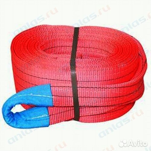 Трос буксировочный лента 53 т 6 м петля