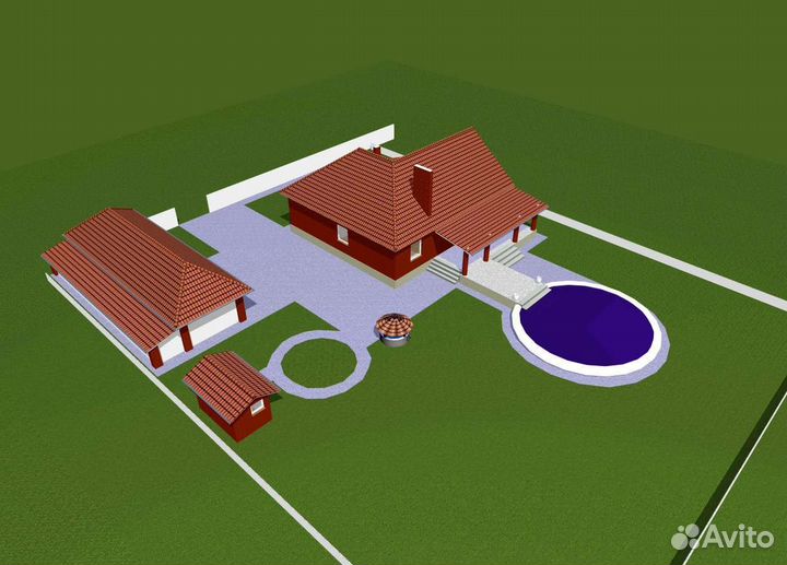 Проектирование дома (3d модель)