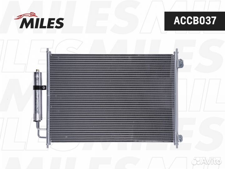 Радиатор кондиционера miles accb037 nissan X-trail