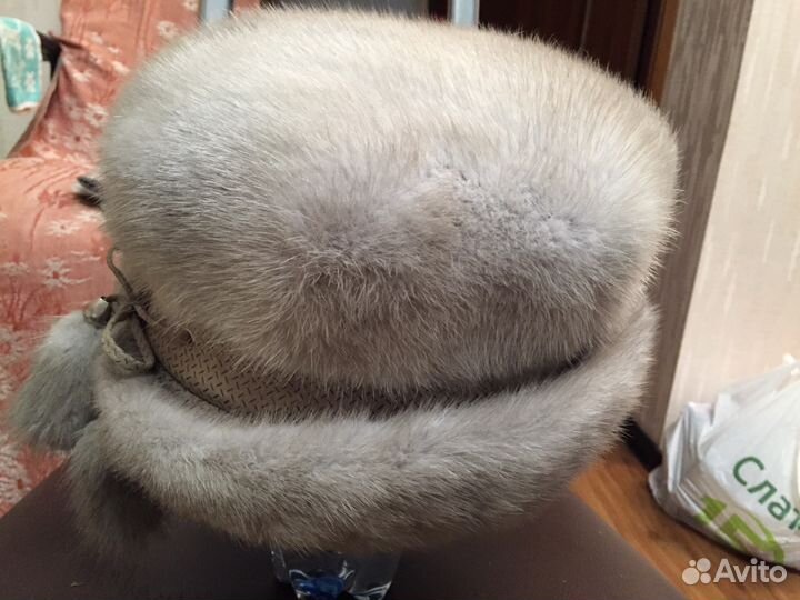 Шапка женская норковая