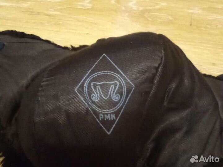 Натуральная меховая шапка рмк детская СССР