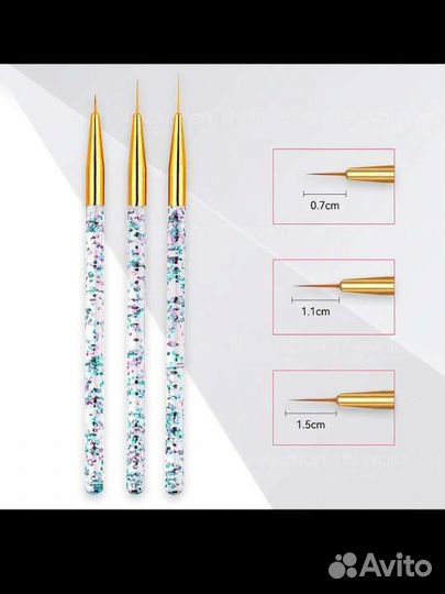 Продам набор кисточек для маникюра