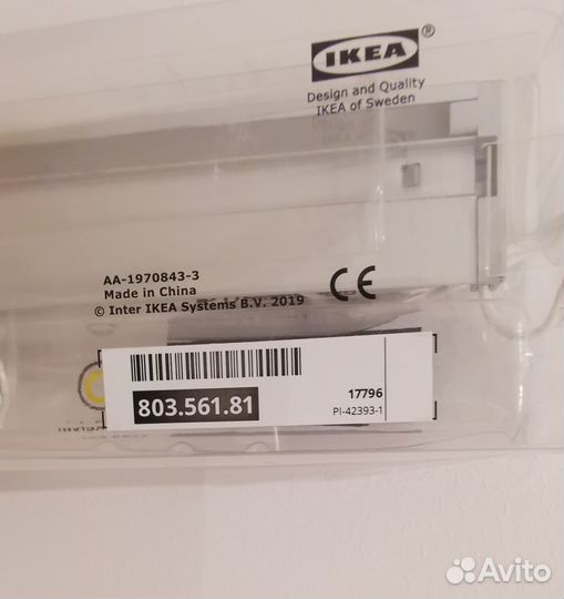 Мебельный светильник IKEA для гардероба Norrfly