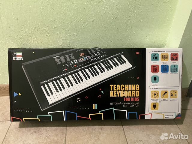 Синтезатор детский обучающий