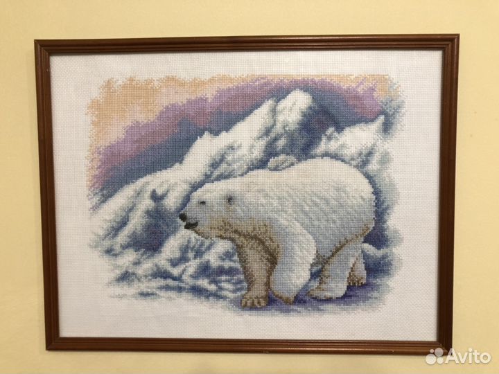 Картина вышитая крестиком