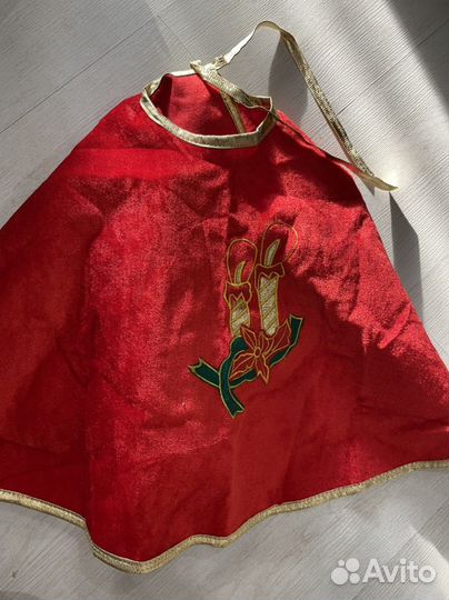 Накидка карнавальная новогодняя