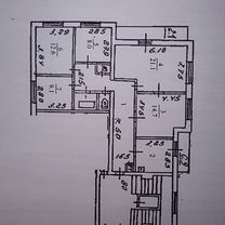 Комната 18 м² в 5-к., 5/5 эт., Новосокольники