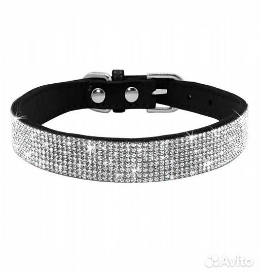 Ошейник для собак,кошек стразы