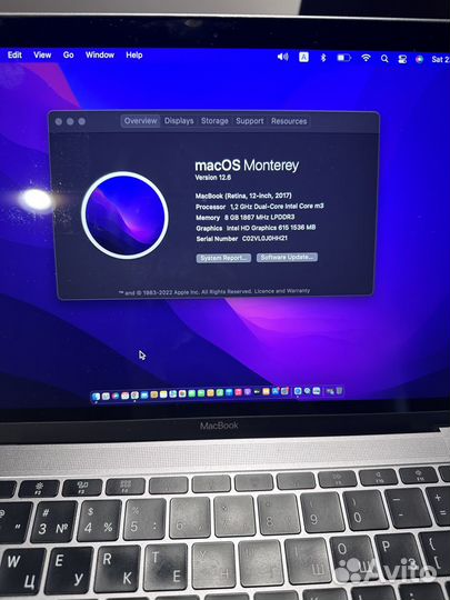 Apple macbook 12 retina 2017
