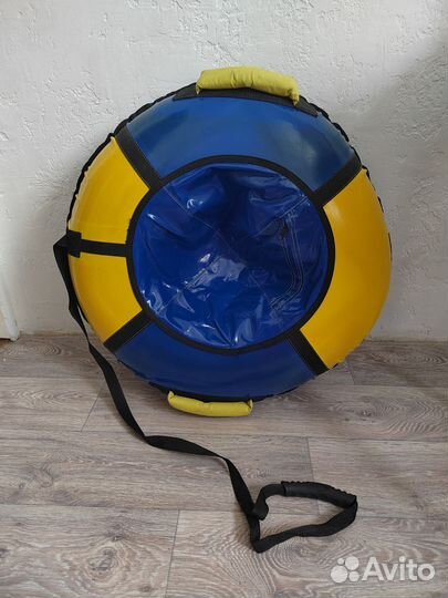 Тюбинг-плюшка для снега