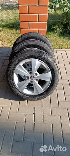 Комплект колес зима octavia 205/55/r16