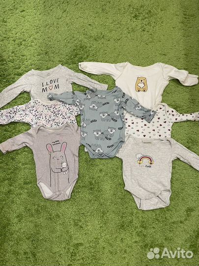 Детские вещи пакетом для девочек 68 74