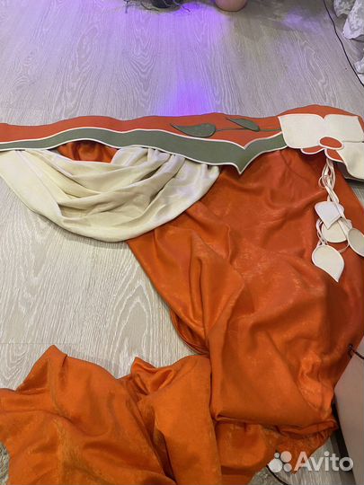 Штора с ламбрекеном