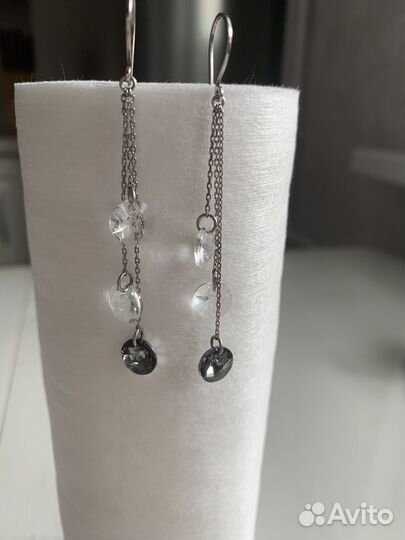 Серги сваровски