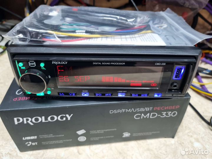 Prology cmd 350 магнитола процессор