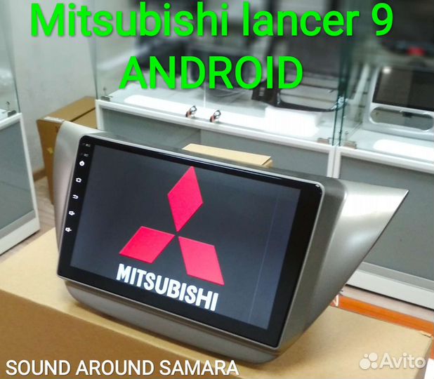 Mitsubishi Lancer 9 магнитола Android новая