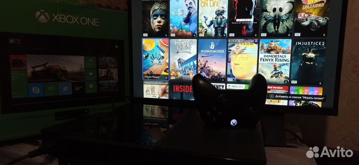 Xbox One Fat 500gb/1tb + Игры