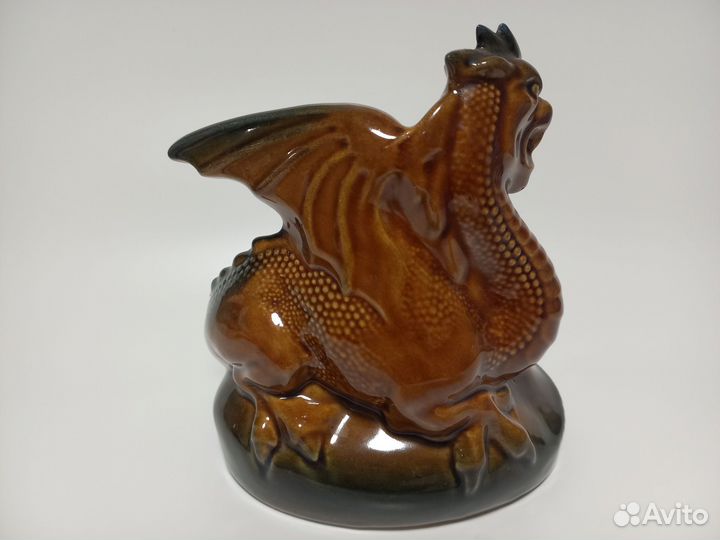 Пепельница дракон керамика СССР