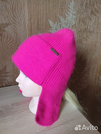 Новая шапка ушанка из ангоры