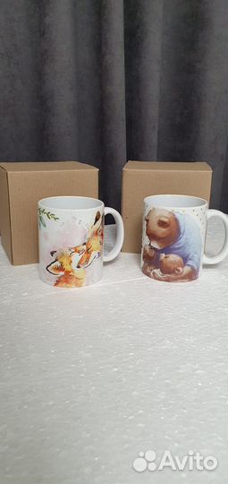 Кружка для мамы/ для папы + коробочка