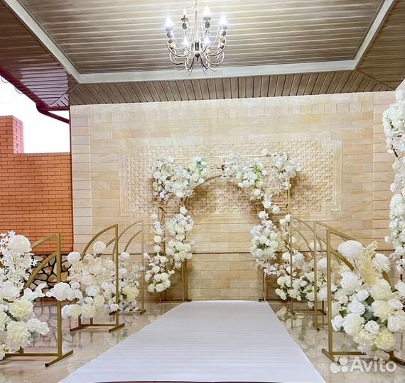 Фотозона, свадебная арка