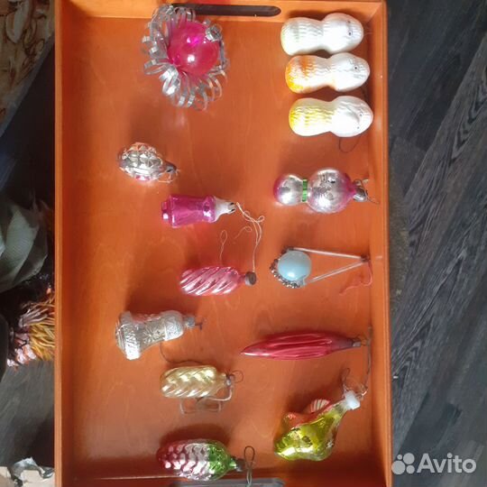 Елочные игрушки СССР