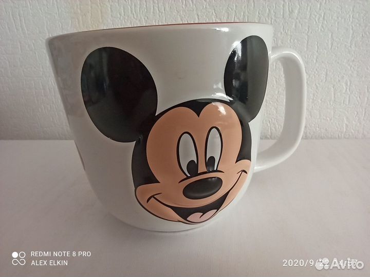 Кружка Микки Маус из Диснейленда