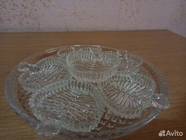 Хрустальные вазочки СССР