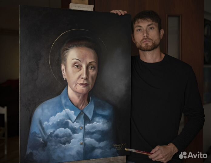 Живопись маслом. Портрет по фото на заказ