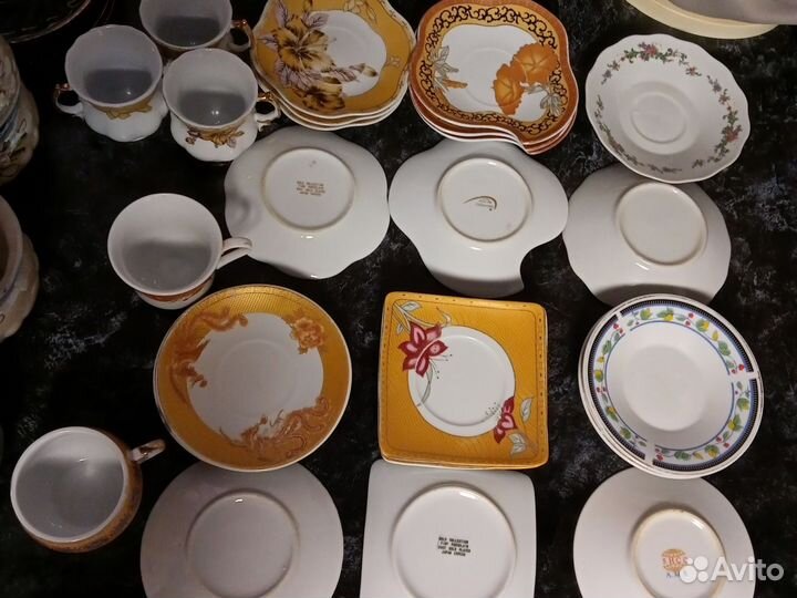 Блюдца,чашки