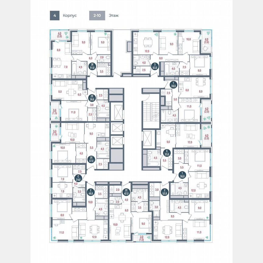 1-к. квартира, 36 м², 6/6 эт.