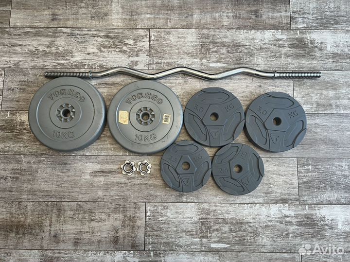 Гриф+блины б/у