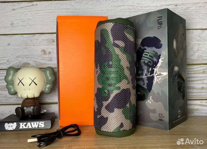 Портативная акустика JBL Flip 6 камуфляж