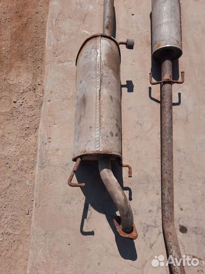 Глушитель резонатор Chevrolet aveo t250 седан