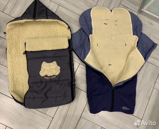 Конверты /коконы зимние для коляски/ санок
