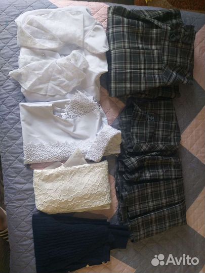 Школьные вещи для девочки 134 140 пакетом