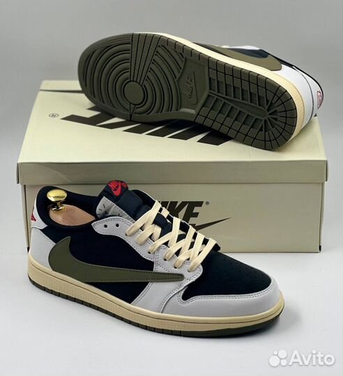 Кроссовки Nike Air Jordan 1 Low x Travis Scott