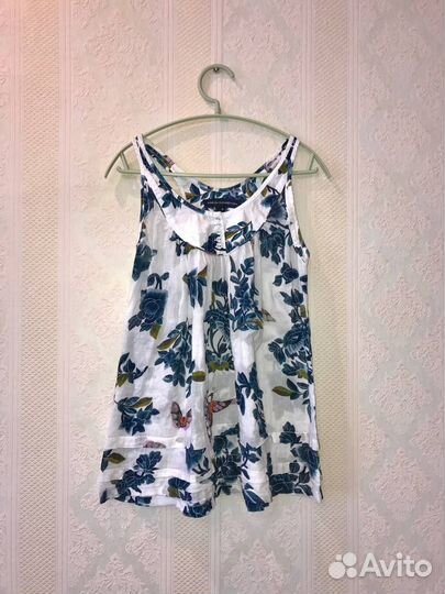 Хлопковый топ French Connection. S-M