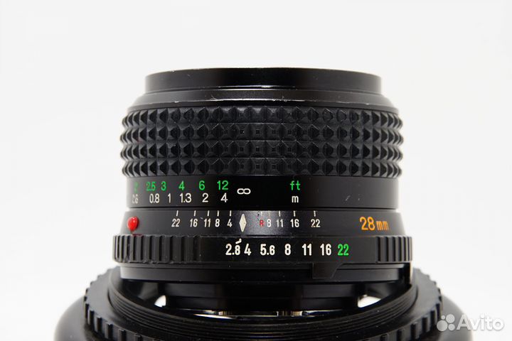 Объектив Minolta MD W.Rokkor-Х 28 mm f/ 2.8