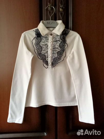 Блузки-рубашки р.122-128 (за всё)