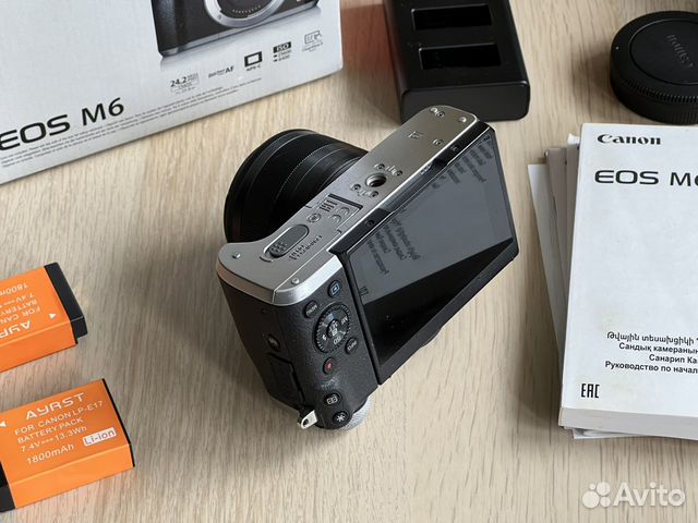 Canon m6 + 15-45mm объявление продам